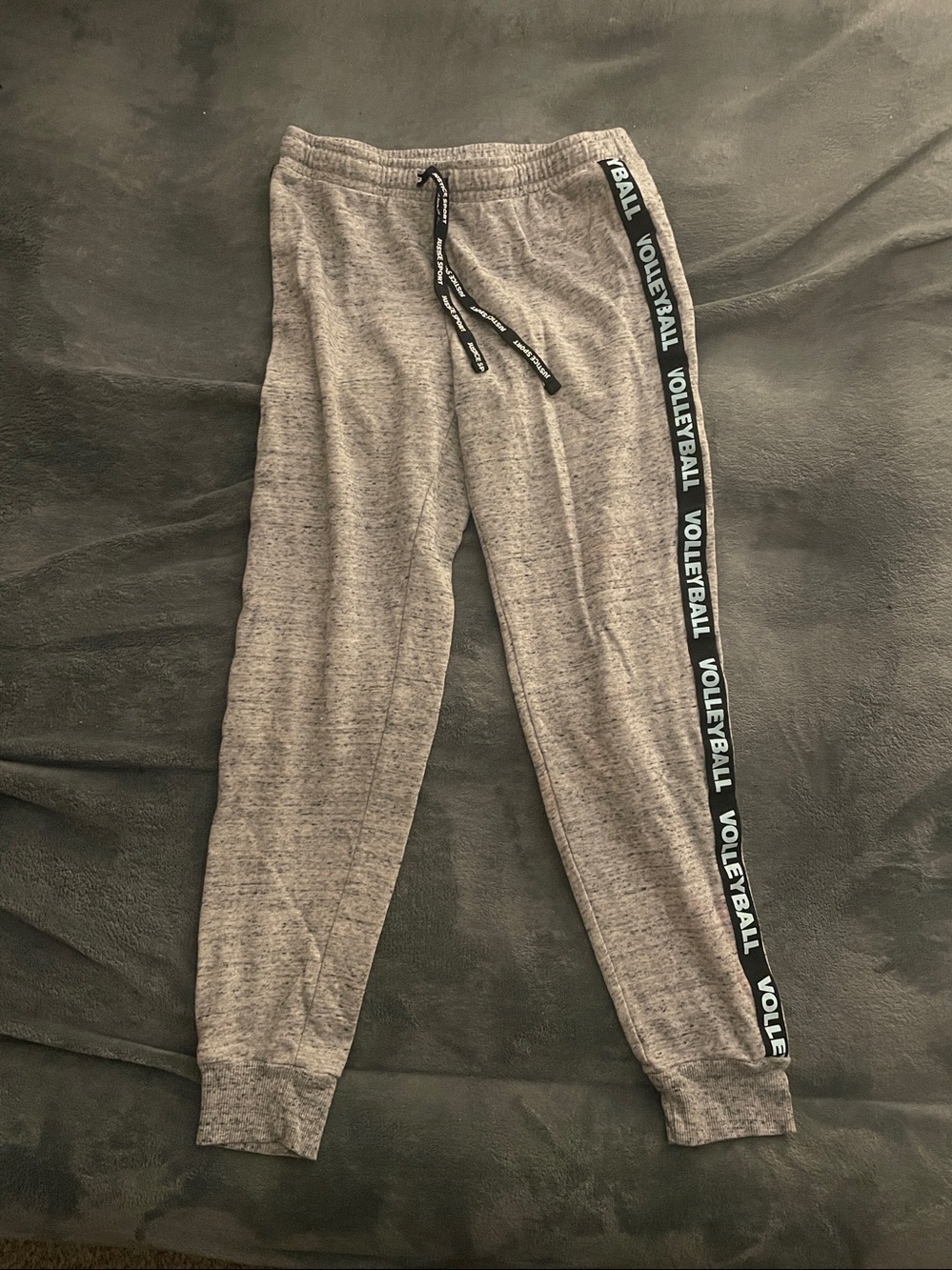 Justice Active Gray Volleyball Joggers for Kids
